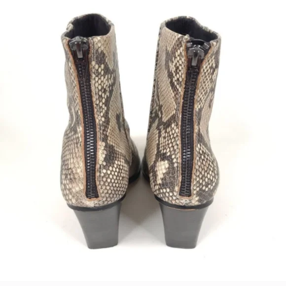 Dolce Vita Snakeskin booties size 10